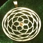 Shefa abundance silver pendant