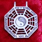 flower of life gold pendant