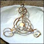 Seed of Life silver pendant